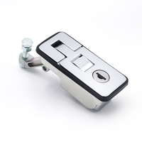 EVERGOOD 296 Serrure de porte à tige scellée Boîte à outils en acier inoxydable Serrure à palette en alliage de zinc Serrure à tige scellée pour camions, voitures et autobus