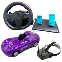 Lunettes VR 3D avec caméra FPV 5.8G, voiture espion de réalité virtuelle 1:28 avec caméra vidéo 720P