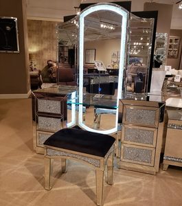 <strong>Contemporary</strong> Nordic Chic Sleek <strong>Dressing</strong> <strong>Table</strong> - Product Image 2