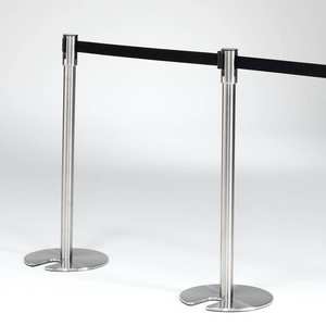 제동 장치를 가진 철회 가능한 벨트 대기열 장벽 군중 통제 벨트 장벽 - Product Image 6