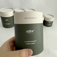 Boîte d'emballage de thé personnalisée en papier kraft, faite à la main, de haute qualité, écologique, biodégradable et recyclable, pour café, avec estampage, vente en gros
