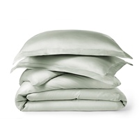 Ensemble de literie pour couette de luxe d'été en bambou rembourré à la main Ensemble de couette pour lit King blanc