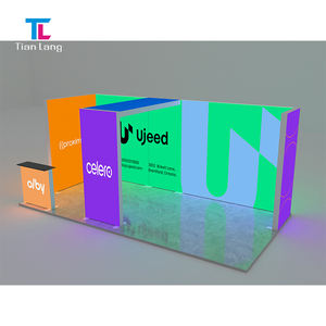 TianLang Frame Light Box Expo Display Booth Stands Cajas de iluminación para publicidad 3*3 Booth Stand - Product Image 2