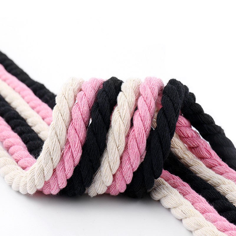 Yrunfeety Custom 12MM Big Shoelaces Twisted Cotton Rope Shoe Laces Thicker Cotton Hemp Braided Shoelaces for AF1 String Laces