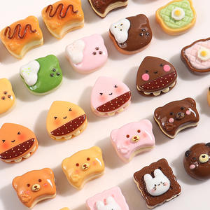 JC JC052-A ขายดี ชาร์มอะคริลิคสำหรับทำอาหาร คุณภาพสูง รูปทรงไม่สม่ำเสมอ หลากสี  วัสดุทำมือ DIY สำหรับตกแต่งผม จำนวนมาก - Product Image 2