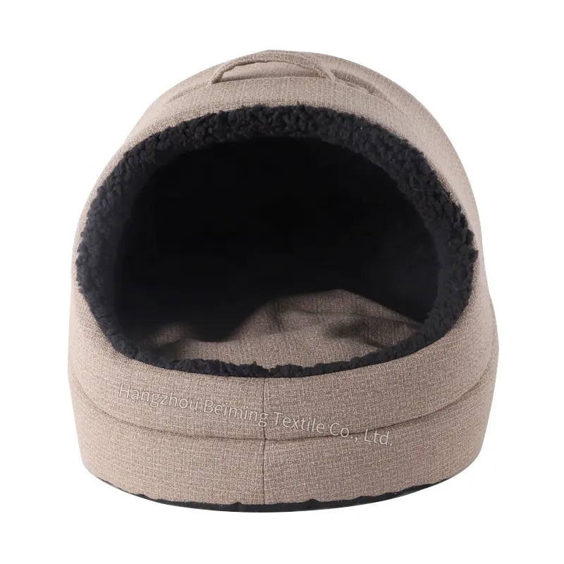 washable warm small folding plush cat sofa Soft luxury Pet dog beds