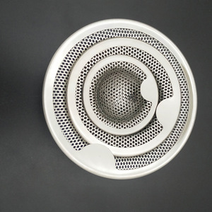 Crépine de vidange en acier inoxydable, petite, moyenne, grande, pour évier de salle de bain et de cuisine - Product Image 2