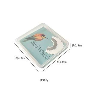 Sifflet d'oiseau exotique multicolore JUB - Accessoires de ventriloquisme magique pour l'observation des oiseaux et les loisirs en plein air CN - Product Image 2