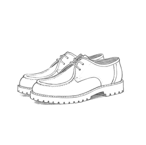 Xinzirain Herenschoenen van echt leer, met veters, dikke rubberen zool, chunky lug tread, mocassins, werklaarzen, Oxford schoenen, loafers. - Product Image 1