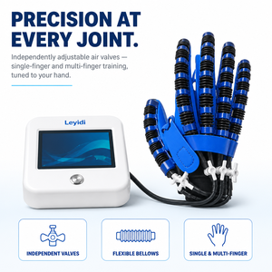 Gants intelligents multifonctionnels pour l'entraînement guidé des mouvements des patients souffrant de rigidité de la main - Product Image 6