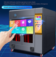 Vente en gros d'impresora 3D FDM niveau industriel haute précision grande taille machine d'impression 3D imprimante PLA ABS NYLON PC