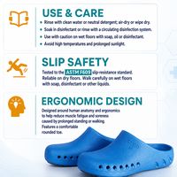 Chaussures médicales ANNO, sabots chirurgicaux résistants aux perforations, unisexes, antidérapants, chaussures de soins infirmiers pour laboratoire