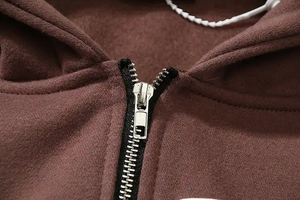 Fabricante de moda personalizado impresión Terry sudaderas con capucha personalizado todo Zip up hombres 100% algodón de gran tamaño 3D Puff impresión Logo sudaderas con capucha - Product Image 4