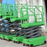 Mini Selbstfahrende Scherenhebebühne 300kg Tragfähigkeit Elektrische Hydraulische Personenhebebühne