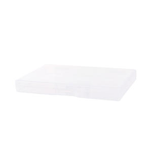 Boîte de rangement rectangulaire transparente en plastique PP avec couvercle pour l'organisation des accessoires de nail art 3540 Origine Zhejiang - Product Image 5