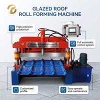 Machine de formage à froid automatique pour tuiles de toiture en acier galvanisé avec système hydraulique