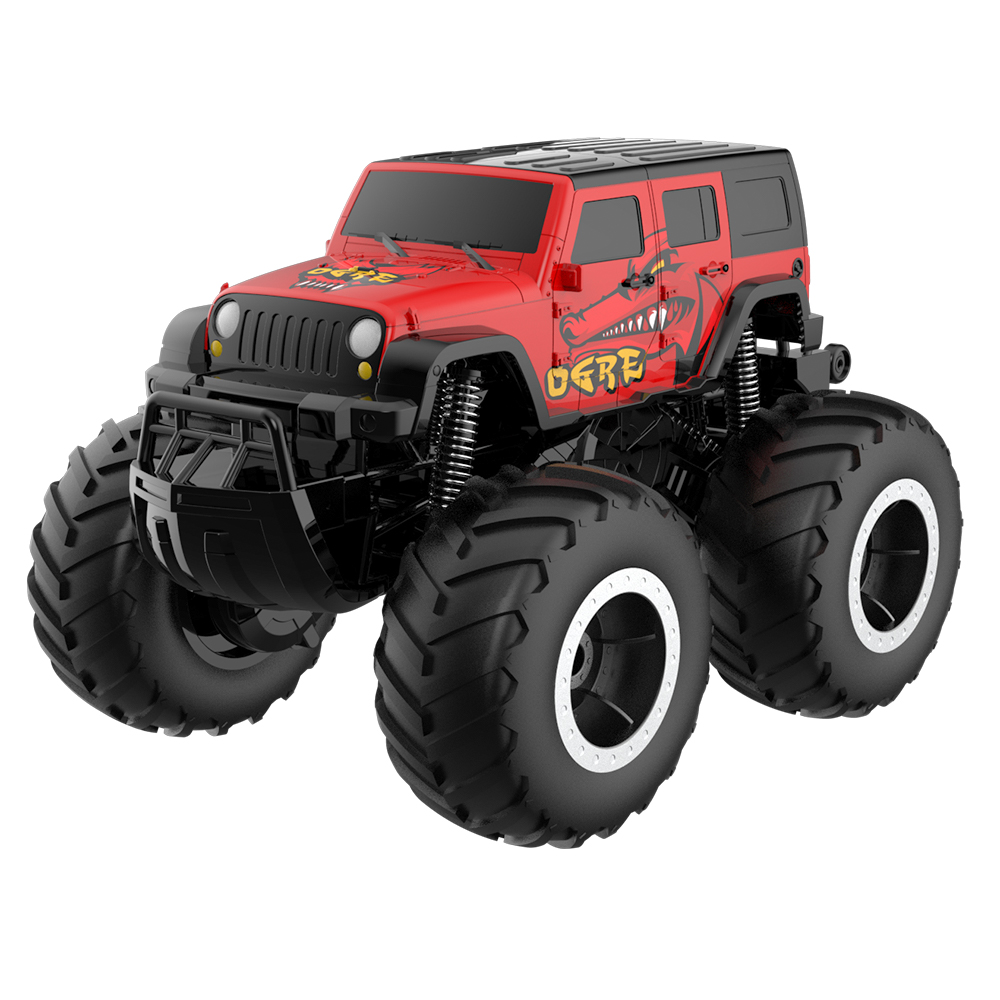 RC Trucks 4x4 Off Road Waterproof - 2.4 GHz Amphibious Remote Control Car for Kids, All Terrain Remote Control Truck