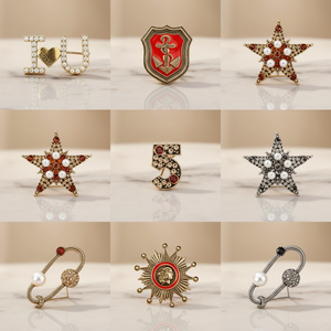 Broche en alliage pour enfants, style écusson de <span class=keywords><strong>sorcier</strong></span>, cravate de revers, motif Lion, cadeau pour fêtes <span class=keywords><strong>et</strong></span> mariages, accessoire vestimentaire - Product Image 2