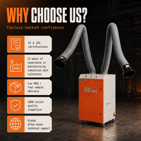 Extracteur de fumées de soudage avec bras, filtration industrielle HEPA, fabricant