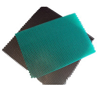 Matériau de remplissage en plastique léger, noyau en nid d'abeille en PP pour média de filtration, rapport résistance/poids supérieur