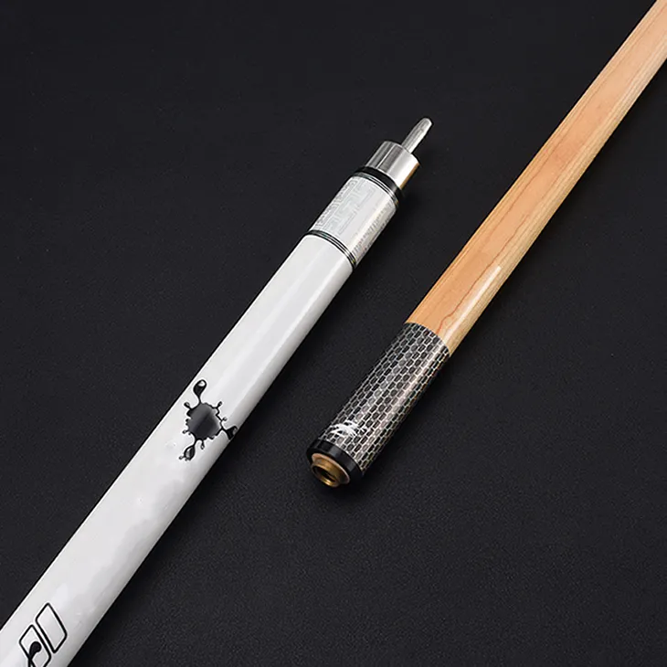 Đen Bóng Peri Mỹ Hồ Bơi Thạc Sĩ Snooker Billiard Cue Trục Gậy Hồ Bơi 11.5Mm 13Mm Bộ 1 Mảnh Hợp Kim Nhôm TX Tro Gỗ