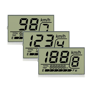 <span class=keywords><strong>TN</strong></span> STN HTN FSTN VA LCD Écran LCD personnalisé à 7 segments pour compteur de vitesse Écran LCD à segment personnalisé avec rétroéclairage <span class=keywords><strong>noir</strong></span> <span class=keywords><strong>blanc</strong></span> - Product Image 2