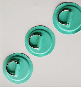 Stainless Steel D-Ring Pad Patch for PVC Inflatable Boat <b>Raft</b> Dinghy Kayak - Product Image 5