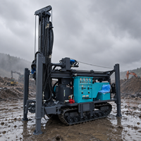 Foreuse de carottage de roche Feiyang, nouveau modèle, moteur diesel pneumatique, portable et mobile, pour puits d'eau