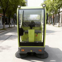 Balayeuse de rue industrielle, commerciale et extérieure CleanHorse, nouvelle balayeuse mécanique à poussière, à brosse latérale électrique haute pression