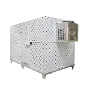 Custom Cold Room Storage Chamber With Glass Door Walk In Cooling Cold Storage Keep Fresh For Fruits And Vegetables