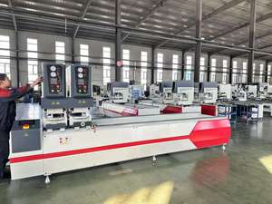 Máquina de Soldadura sin Costuras de Doble Cabezal de Alta Calidad YBKE para Puertas y Ventanas de Aluminio con Motor - Product Image 2