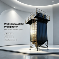 Precipitador Electrostático Húmedo (WESP) de Torre Vertical para la Purificación de Gases de Escape de Hornos de Plantas de Paneles de Yeso