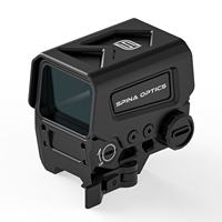 1x20 Red Dot Optic Sight Warna Baru IPX5 Tahan Air Aluminium Taktis Red Dot