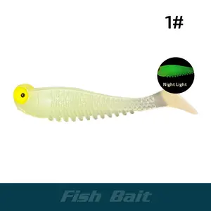 Samurai Soul <span class=keywords><strong>petit</strong></span> 5cm 1.2g coloré oeil de poisson leurre mixte appât souple Silicone matériel pour la pêche de fond bar poisson d'eau salée <span class=keywords><strong>brochet</strong></span> - Product Image 6