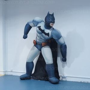 Mascotte géante gonflable LED Batman, super-<span class=keywords><strong>héros</strong></span> <span class=keywords><strong>DC</strong></span>, Chevalier Noir, pour événement Comic Con/activation <span class=keywords><strong>de</strong></span> marque/présentation en centre commercial/boutique éphémère - Product Image 6