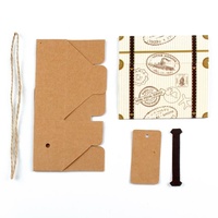 OurWarm — boîtes à bonbons 50 pièces, papier Kraft, décorations de fête d'anniversaire, mariage, boîte-cadeau, valise cadeaux, sacs cadeaux de fête pour invités