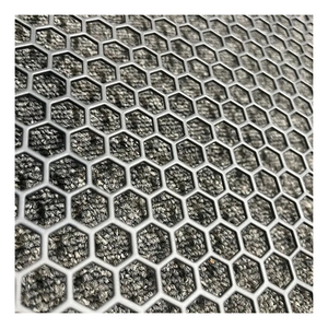Nhà Máy Giá lục giác đục lỗ kim loại tấm nhôm đục lỗ kim loại tổ ong hình lục giác lưới nướng - Product Image 4