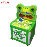 Hit The Frog Single Frog Jump Kids Jeu de rachat à pièces pour enfants Machine de jeu d'arcade d'intérieur populaire Équipement FEC