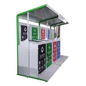 <span class=keywords><strong>Cubo</strong></span> de <span class=keywords><strong>basura</strong></span> inteligente de acero inoxidable para exteriores IP65 personalizado, <span class=keywords><strong>4</strong></span> <span class=keywords><strong>compartimentos</strong></span> manual de <span class=keywords><strong>cubo</strong></span> de <span class=keywords><strong>basura</strong></span> de lavabo, diseño separado oculto para <span class=keywords><strong>basura</strong></span> - Product Image 2