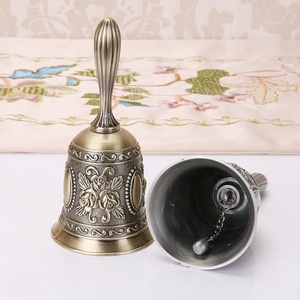 Campana de mano para cena en clase, barra de aleación de Zinc y campana de mesa para restaurante - Product Image 6