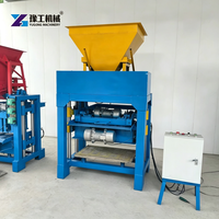 Mini unité de fabrication de briques portable avec transport facile pour les chantiers temporaires