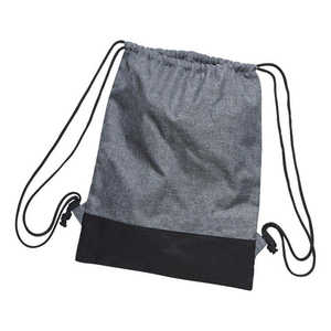 Versatile Grey Female Gym Sack Low MOQ Custom Pattern Polyester-Nylon <b>Bag</b> with Dry-<b>Wet</b> Compartments & Custom Tag - Product Image 2