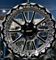 Roue forgée PJ Beadlock 15x3 15x12 15x10 17x4.5 5x120.65 5x4.75 pour Chevrolet Camaro SS ZL1 LT1 Chevrolet Chevelle