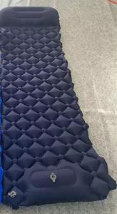 <span class=keywords><strong>Matelas</strong></span> pneumatique <span class=keywords><strong>gonflable</strong></span> automatique 1-2 personnes en PVC imperméable avec oreiller et pompe externe – Confort optimal, compact pour le camping - Product Image 4