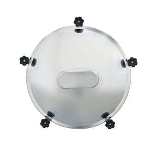 Couverture <span class=keywords><strong>de</strong></span> <span class=keywords><strong>trappe</strong></span> sanitaire manuelle en acier inoxydable SS304, réservoir à pression externe, <span class=keywords><strong>trappe</strong></span> ronde - Product Image 3