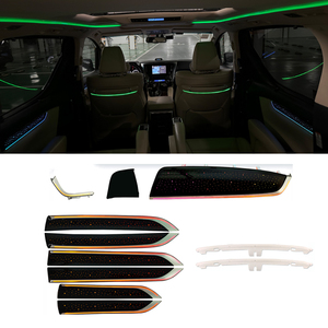 ชุดไฟตกแต่งภายในรถยนต์ระดับมืออาชีพสำหรับ Toyota Alphard ปี 2015-2023 พวงมาลัยซ้าย/ขวา ผู้ผลิตหลอดไฟ LED - Product Image 1