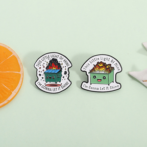 Déjame pensar en este Pin de esmalte, broche divertido para la ansiedad, insignia de solapa, regalo de joyería para amigos, suministro a granel - Product Image 2