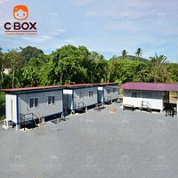 Cbox – Unités de vie préfabriquées à assemblage rapide pour bureau de chantier, camp minier, dortoir de travailleurs, conteneur amovible de 20 pieds