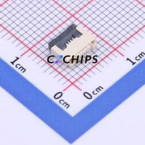 <b>FPC</b>-0.5FX-4PWBH20 FFC/<b>FPC</b> Connector SMD,P=0.5mm Connector Flip Cover Type Bottom Contact 4P 0.5mm - Product Image 1