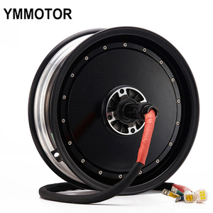 Moteur de moyeu de roue haute puissance 13 pouces 2000-5000W sans balais étanche pour moto et véhicule YM-273 - Product Image 3